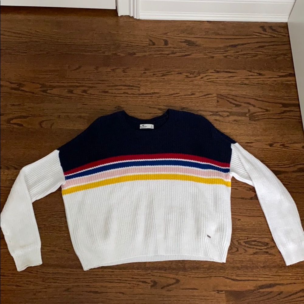 Hollister Color-Striped Sweater